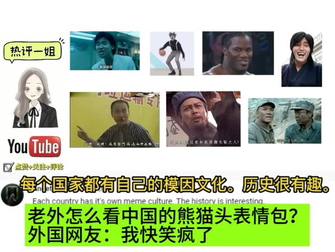 老外vs中国表情包视频