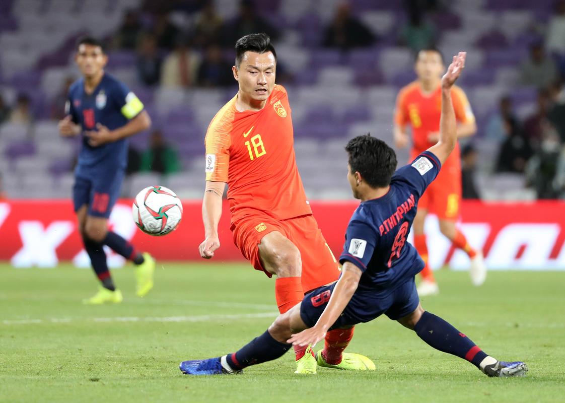 2019亚洲杯足球中国vs泰国